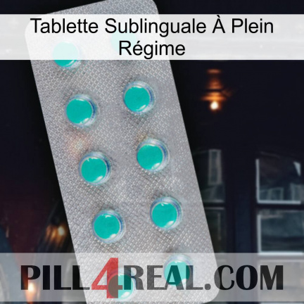 Tablette Sublinguale À Plein Régime 28